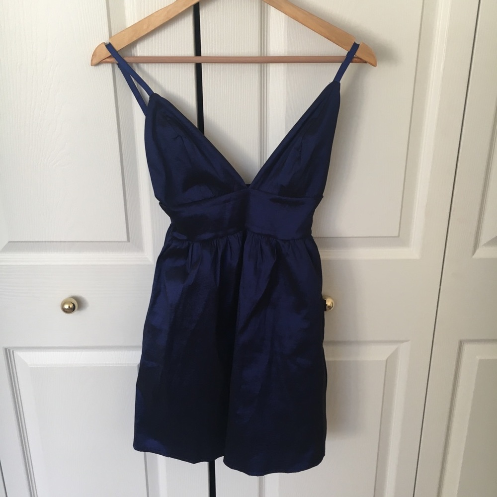 Blue dress